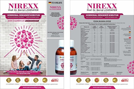 FUOMLIFE NIREXX - Sıvı Takviye Edici Gıda - 200 ml