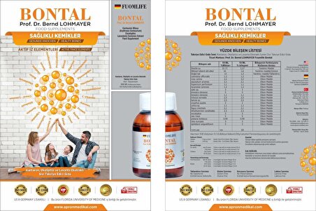 FUOMLIFE BONTAL - Sıvı Takviye Edici Gıda - 200 ml
