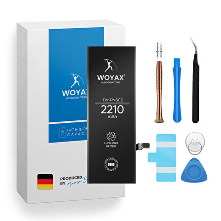 Woyax iPhone SE2 Uyumlu Premium Batarya 2210mAh