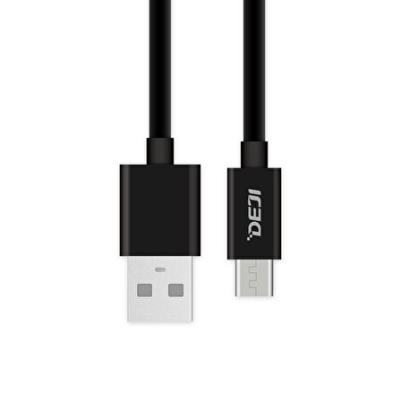 Deji Samsung Micro USB Şarj ve Data Kablosu Siyah 1.2M