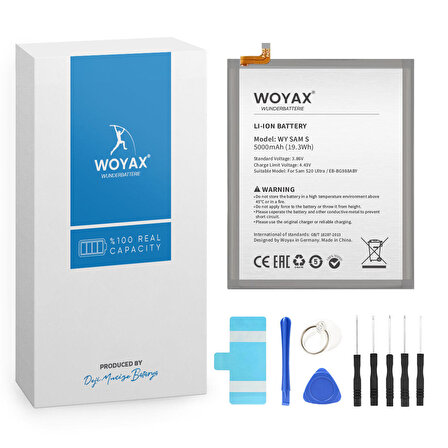 Woyax by Deji Samsung Galaxy S20 Ultra Batarya