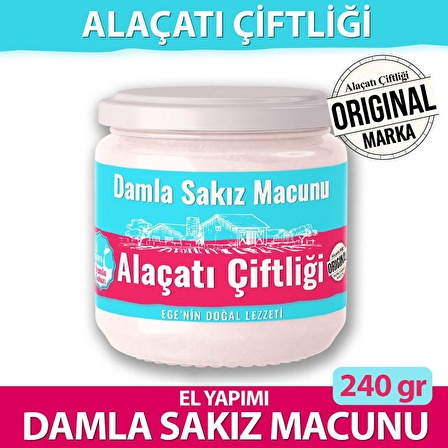 ALAÇATI ÇİFTLİĞİ Damla Sakızı Macunu 240 Gr