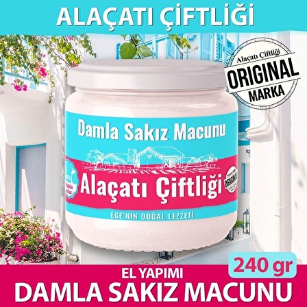 ALAÇATI ÇİFTLİĞİ Damla Sakızı Macunu 240 Gr