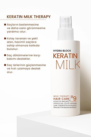 BOOM BUTTER Keratin Milk (Sütü) HIZLI UZAMA DÖKÜLME KARŞITI Saç Spreyi 150ML
