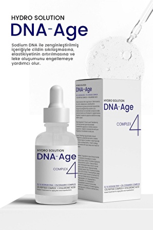 Hydro Solution DNA Age Kırışıklık ve Leke Karşıtı 3'lü Serum Paketi 30 ML x3