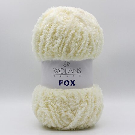 Wolans Fox El Örgü İpliği - 110-02 Krem