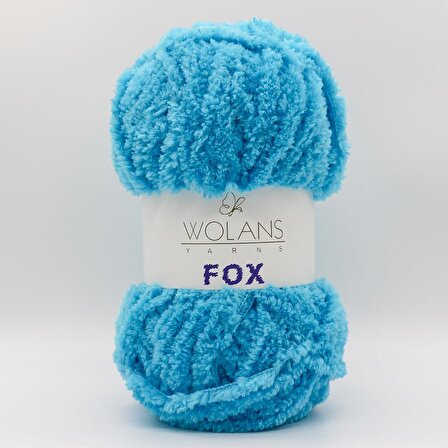 Wolans Fox El Örgü İpliği - 110-12 Mavi