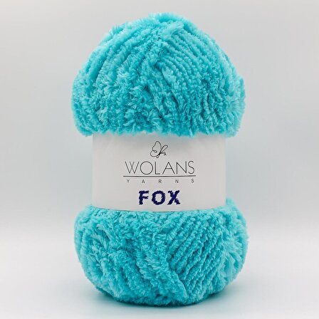 Wolans Fox El Örgü İpliği - 110-13 Turkuaz