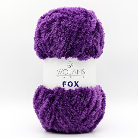Wolans Fox El Örgü İpliği - 110-16 Mor