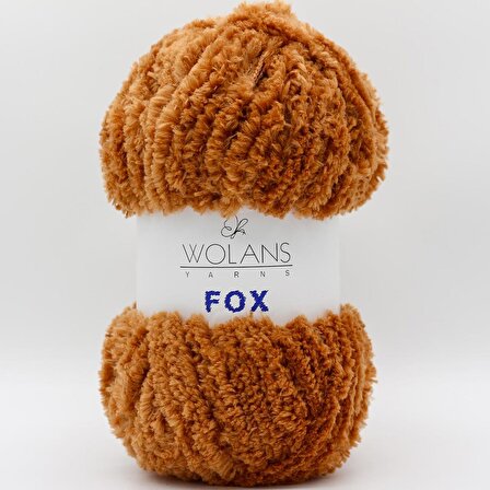 Wolans Fox El Örgü İpliği - 110-19 Kahve