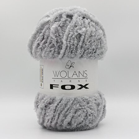 Wolans Fox El Örgü İpliği - 110-36 Gri