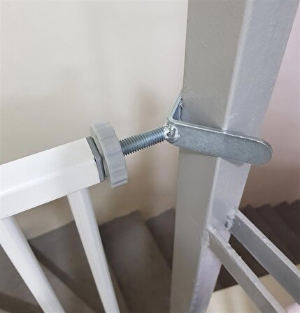 Wellgro Güvenlik Kapısı Merdiven Korkuluk Küpeşte  Bağlantı Aparatı