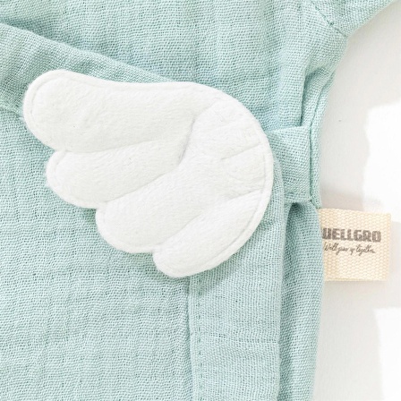 Wellgro Angel Wings Hastane Çıkışı Müslin 5'li Yeni Doğan Seti-Mint