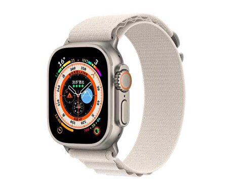 Apple Watch Ultra 49mm Zore KRD-74 Hasır Kordon