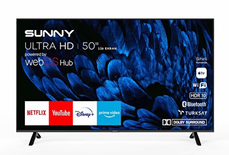 Sunny SN50FMN252 4K Ultra HD 50" WebOS LED TV