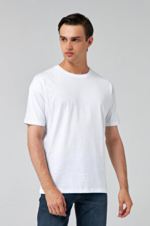 Ds Damat Oversize Beyaz T-shirt 6HC14ORT02006 6HC14ORT02006