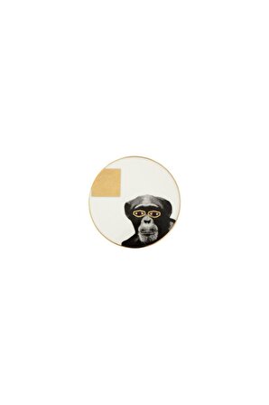 Porland Wild Life Monkey Bardak Altlığı 10cm 04ALM006622