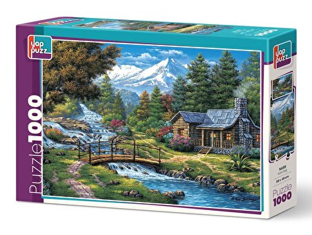 Yappuzz Karlı Dağ 15+ Yaş Küçük Boy Puzzle 1000 Parça