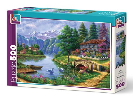 Yappuzz Kuğ Gölü 15+ Yaş Orta Boy Puzzle 500 Parça