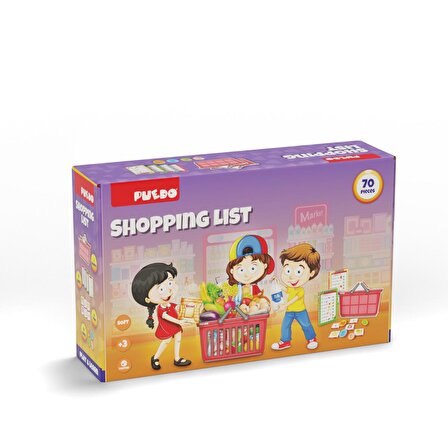 Puedo Shopping List Eşleştirme ve Hafıza Oyunu