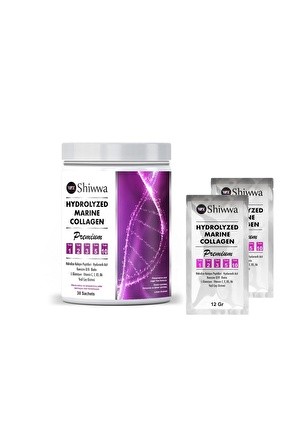 Collagen Hidrolize Kolajen Içeren Saşe Takviye Edici Gıda Premium 30 Saşe