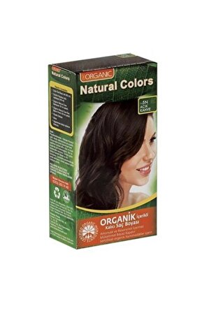 Natural Colors 5N Açık Kahve Organik Saç Boyası