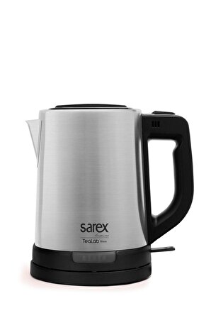 Sarex SR-3320 Tealab Glass 1800 W Cam Demlikli Çelik 1.8 lt Elektrikli Çay Makinesi 