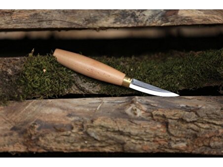 Dalyan Sivri Ahşap Kuksa Kaşık Oyma Bıçağı 7,5cm
