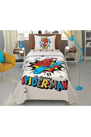 TAÇ LİS.PİKE TAKIMI SPIDERMAN SUPER HERO 120X200