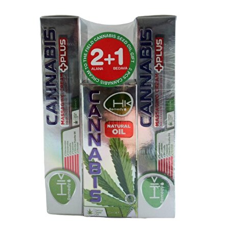 HK Remedy Cannabis 3 lü set