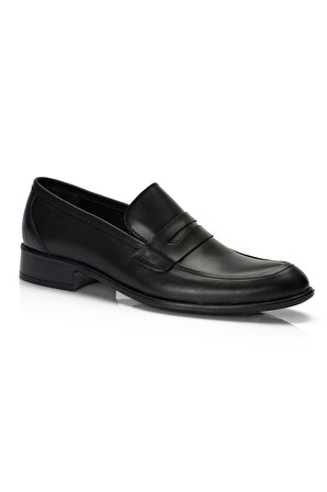 Muggo H040  Hakiki Deri Klasik Erkek Ayakkabı 