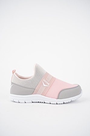 Muggo Tedy Garantili  Unisex Çocuk Bağcıksız Rahat Esnek Günlük Sneaker Spor Ayakkabı