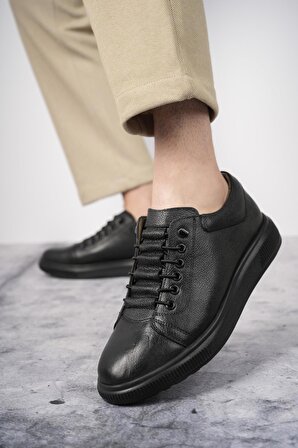 Muggo Sam Garantili Erkek Günlük Klasik Hakiki Deri Casual Rahat Ortopedik Ayakkabı