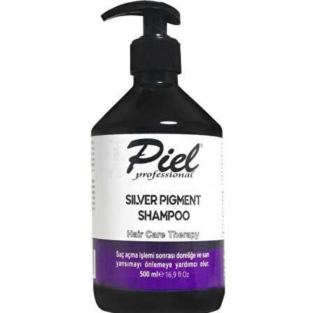 Piel Silver Mor Pigment Şampuan 500 ml