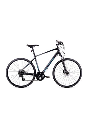 Peugeot T14FS Şehir & Tur Bisikleti Mat Siyah Mavi Gri