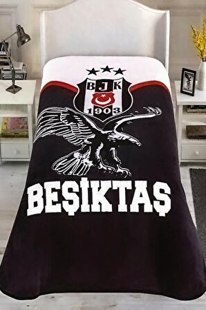 Kristal By Taç Beşiktaş Lisanslı Tek Kişilik Battaniye