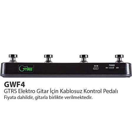 GTRS S800GLBK Smart Elektro Gitar