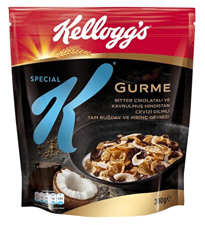 Kellogg's Special K Bitter Çikolatalı&Hindistan Cevizi Dilimli 300 Gr,%46 Yulaf içerir,Lif Kaynağı
