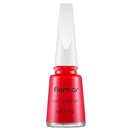 Flormar Oje 377 Red Coral