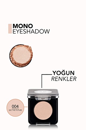 Flormar Mono Yüksek Pigmentli & Doğal Işıltılı Kompakt Göz Farı