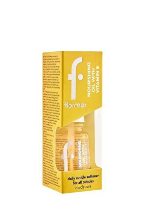Flormar Nourishing Oil With Vitamin E / Tırnak Bakım Yağı
