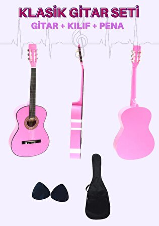 Pembe Music Station Klasik Gitar 3lü