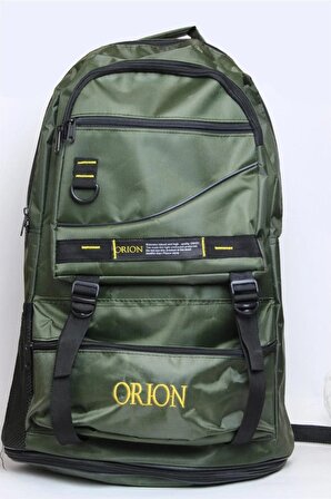 Orion Haki Renk Kaliteli Körüklü Dağcı Kamp Ve Avcı Sırt Çantası