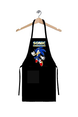 Sonic Unisex Şef Mutfak Önlüğü