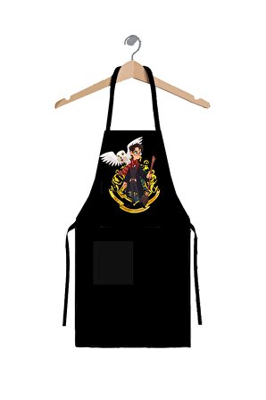 Hogwarts Hedwig Unisex Şef Mutfak Önlüğü