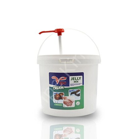 Jelly Mix Partiküllü El Temizleme Kremi 10 kg+ Pompa