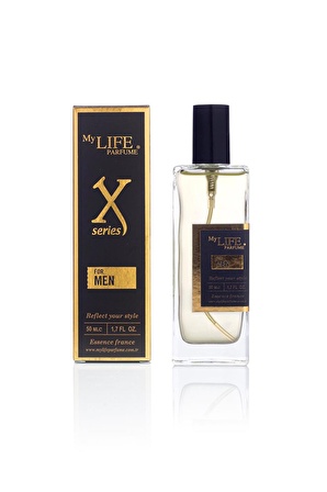 MY LİFE PARFUME X-SERİSİ 50.ML EDP  AMBER ERKEK PARFUMU E-200