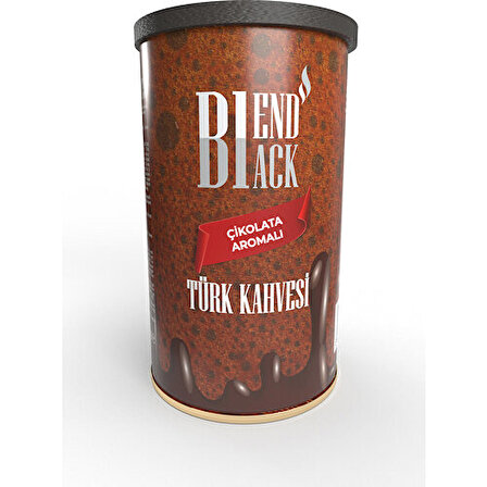 Çikolata Aromalı Türk Kahvesi Teneke Kutu 250 gr