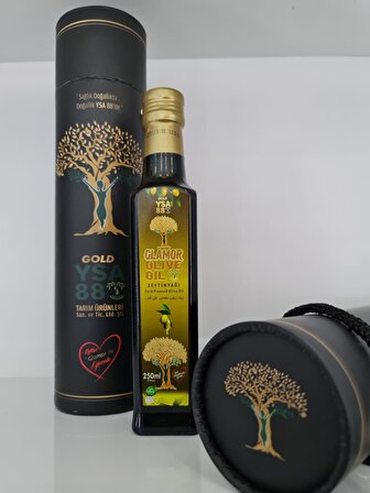 Ysa 88 Gold Soğuk Sıkım Zeytinyağı 250 ml Cam 