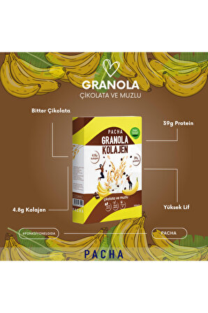 Nola Doğal Kolajen Ve Proteinli Granola | Tüm Lezzetler | 6’lı Paket (6 X 300G)